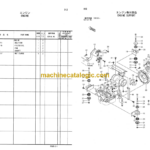 Hitachi CC150 CC150C-2 CC150CW-2 Vibratory Roller Parts Catalog