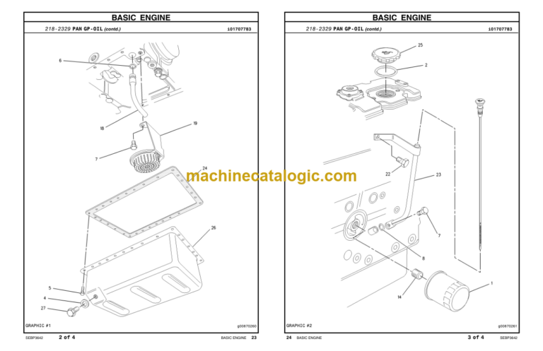 Caterpillar 3024C Industrial Engine Parts Manual