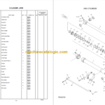 Hitachi EX200LC EX210LC SUPER+ Series Equipment Component Parts Manual