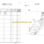 Hitachi CC150 CC150C-2 CC150CW-2 Vibratory Roller Parts Catalog