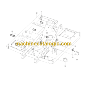 Hitachi EX110+Super+ Hydraulic Excavator Parts Catalog