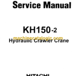 Hitachi KH150-2 Service Manual (For Crawler Crane)