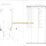 Hitachi KH300-60S Direct Coupled Type Pile Driver Parts Catalog