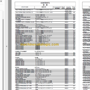 Hitachi ZW310-6 Wheel Loader (PNDBA0-OP4-1) Parts Catalog