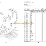 Hitachi ZAXIS 220LC-GI Hydraulic Excavator Equipment Components Parts Catalog