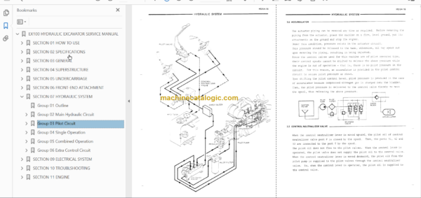 Hitachi EX100 Service Manual