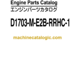 Hitachi D1703M-E2B-RRHC-1 Engine Parts Catalog