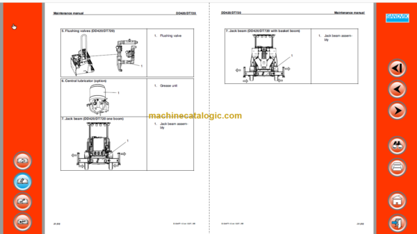 Sandvik DD420-60 Maintenance Manual Serial No. 108D13353-1