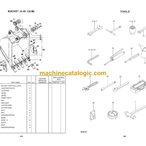 Hitachi ZX120 Parts Manual