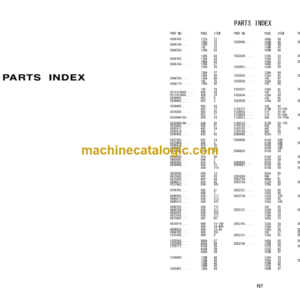 Hitachi ZW180-6 Wheel Loader Equipment Components Parts Catalog