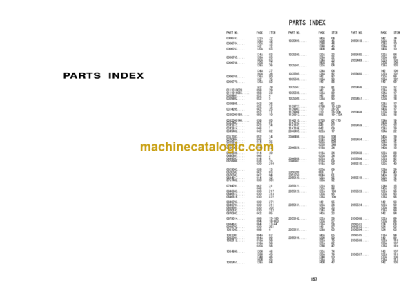 Hitachi ZW180-6 Wheel Loader Equipment Components Parts Catalog