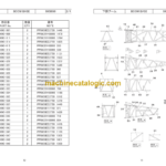 Hitachi Sumitomo SCX900-2 Bracing List