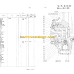 Hitachi KH55 Equipment Components Parts Catalog Serial No.0101-