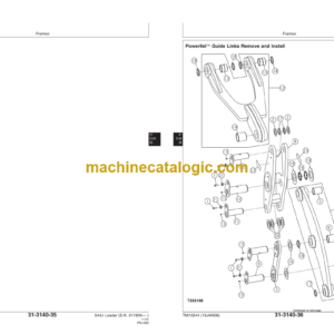 John Deere 544J Loader Repair (SN. 611800) Technical Manual