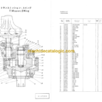 Hitachi KH55 Equipment Components Parts Catalog Serial No.0101-
