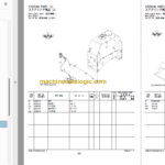 Hitachi ZW250-5B Wheel Loader (PNEC60-1-1) Parts Catalog