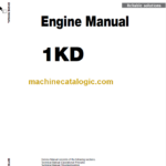 Hitachi 1KD Engine Manual