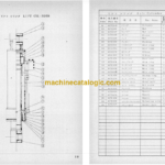Hitachi KH70 (Folding Leader Type Pile Driver) Parts Catalog
