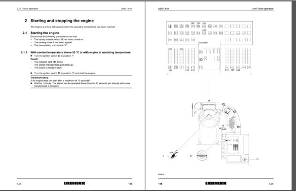 Liebherr MK 63 Mobile Crane Operating instructions
