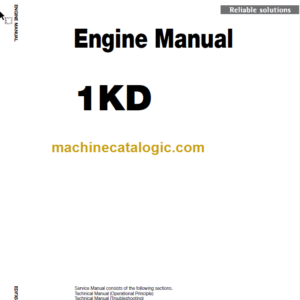 Hitachi 1KD Engine Manual