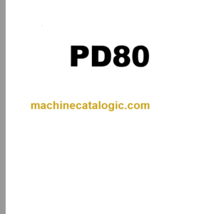 Hitachi PD80 Pile Driver Service Manual