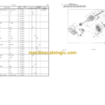 Hitachi ZW220-G ZW250-G Wheel Loader Engine Parts Catalog
