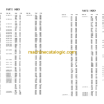 Hitachi Sumitomo SCX400 Crawler Crane Parts Catalog
