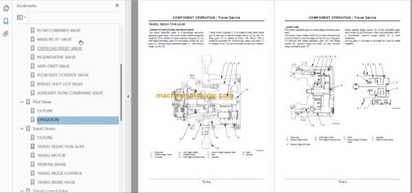 Hitachi ZX110 ZX120 ZX130 ZX130LCN ZX125US ZX135US ZX135UR Technical and Workshop Manual