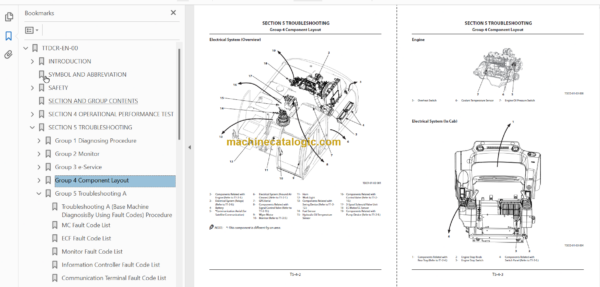 Hitachi ZX220LC-GI Technical and Workshop Manual