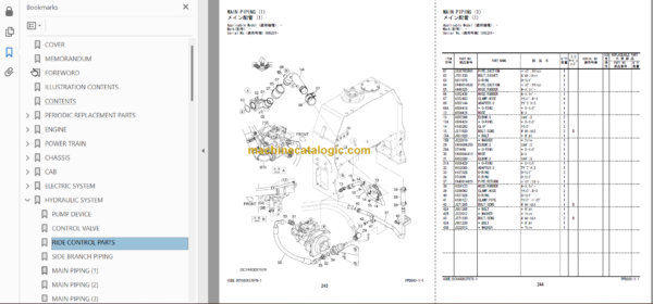 Hitachi ZW180-6 Wheel Loader (PPD860-1-1) Parts Catalog