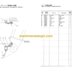 Hitachi KH180-3 Crawler Crane Parts Catalog Seri No 0703-
