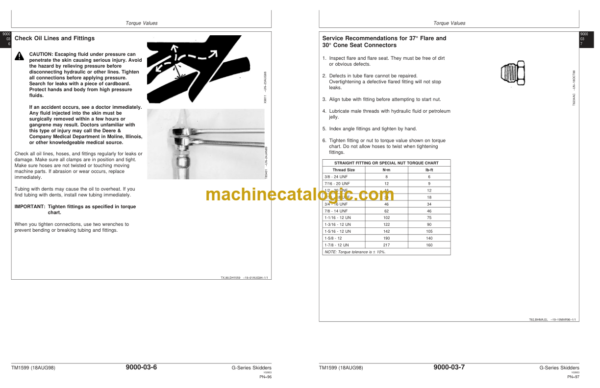 John Deere 540G 640G 740G Skidder and 548G 648G 748G Grapple Skidder Operation and Test Technical Manual