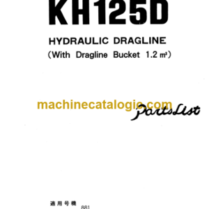 Hitachi KH125 KH125DR Parts List