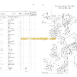Hitachi KH100D Crawler Crane Parts Catalog Serial No.1001-