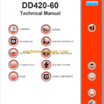 Sandvik DD420-60 Workshop Manual Serial No. 108D13353-1