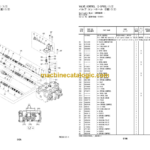 Hitachi ZW250-5B Wheel Loader Equipment Components Parts Catalog