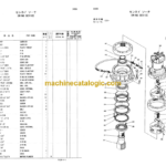 Hitachi Sumitomo SCX300 Crawler Crane Parts Catalog