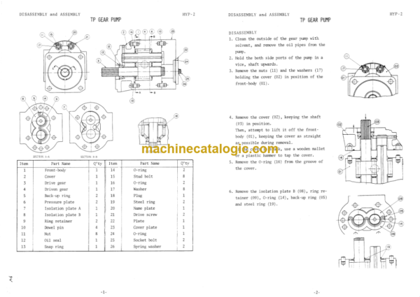Hitachi KH180-2 Service Manual