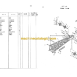 Hitachi KH125 KH125DR Parts List