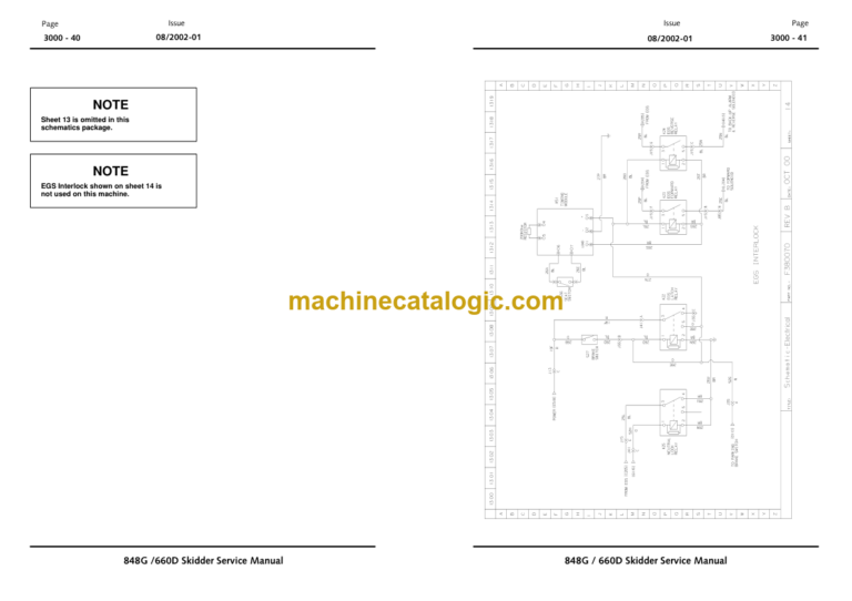 John Deere 848G 660D Grapple Skidder Technical Manual