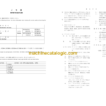 Hitachi CC150-3 150C-3 150-3A 150C-3A Vibratory Roller Parts Catalog