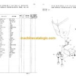 Hitachi Sumitomo SCX300 Crawler Crane Parts Catalog