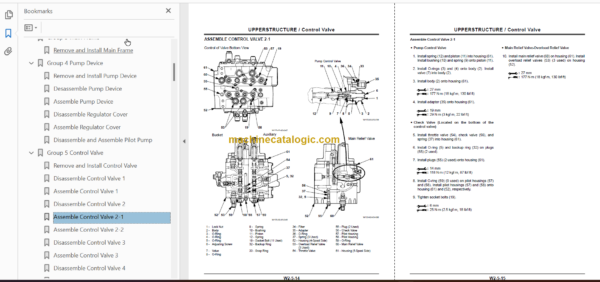 EX135UR Excavator Technicial and Workshop Manual