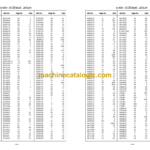 Hitachi EX110+ Parts Catalog