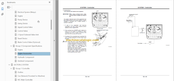 Hitachi ZX110-3 ZX120-3 ZX135US-3 Technical and Workshop Manual