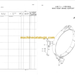 Hitachi KH850-3 Crawler Crane Parts Catalog Serial No.0301-