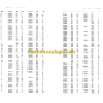 Hitachi KH100D Equipment Components Parts Catalog