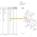 Hitachi ZW310-5B Wheel Loader (PNFA-1-1) Parts Catalog