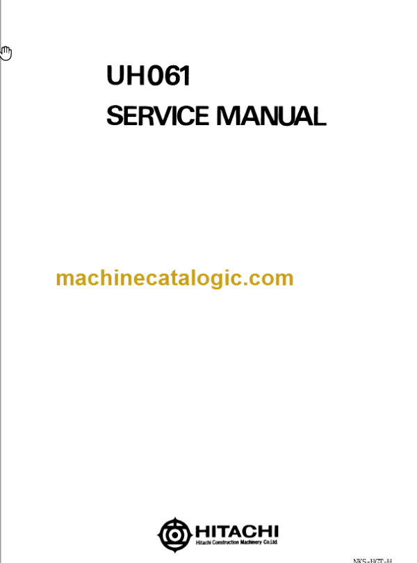 Hitachi UH061 Service Manual