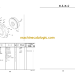 Hitachi CC135-3A 135C-3A CC150-3A 150C-3A ZC35C 35T 50C 50T ZC35C-3 35T-3 50C-3 50-T3 Vibratory Roller Engine Parts Catalog